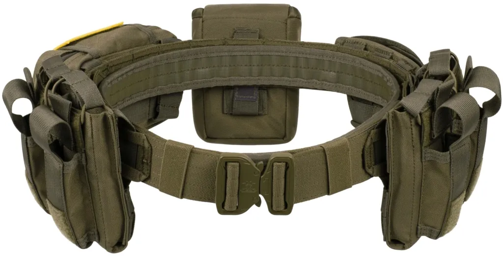 2E Tactical Тактический ремень с 5-ю подсумками, зелёный
