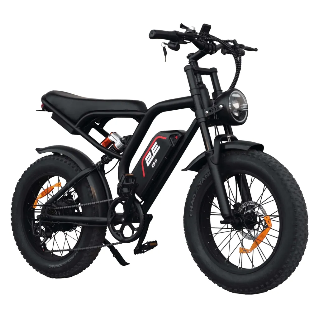 Электровелосипед 2E EB11 20″, красно-черный