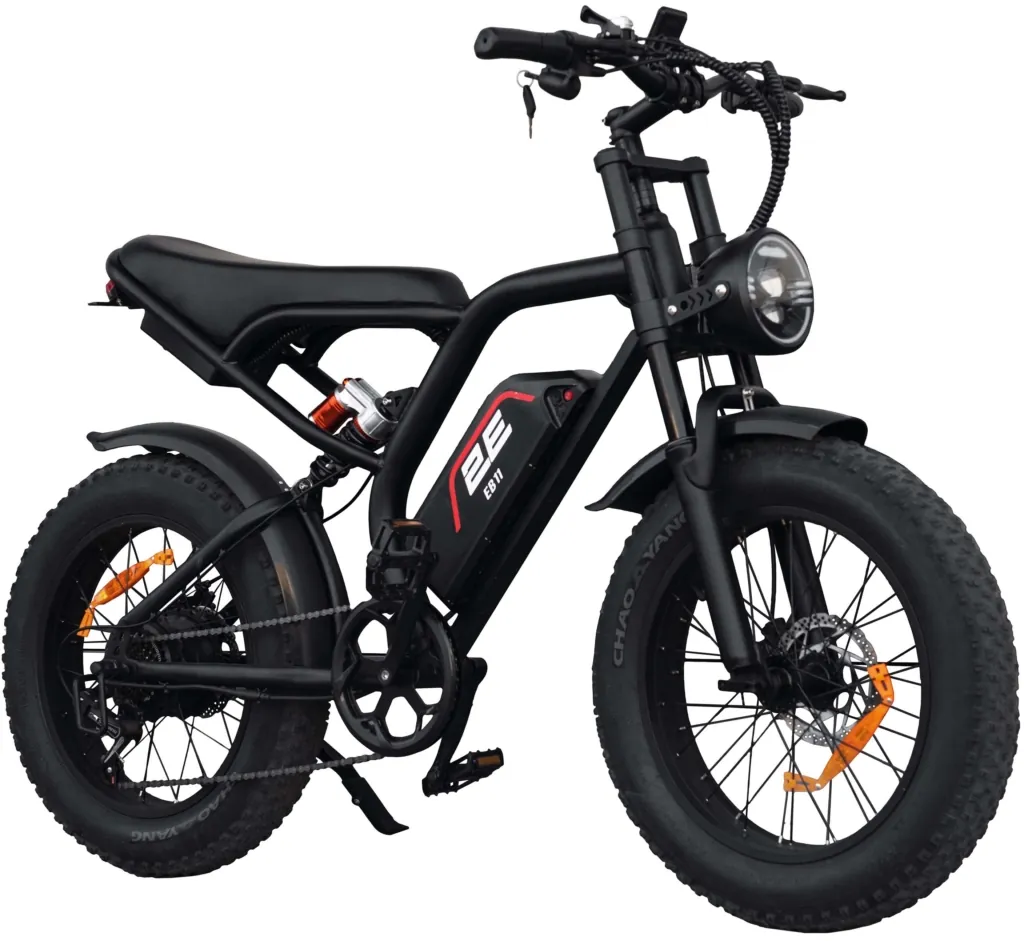 Электровелосипед 2E EB11 20″, красно-черный