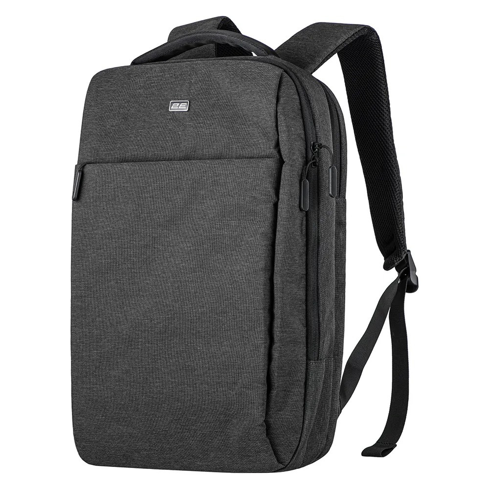 2E Backpack, Melange 16″, Black