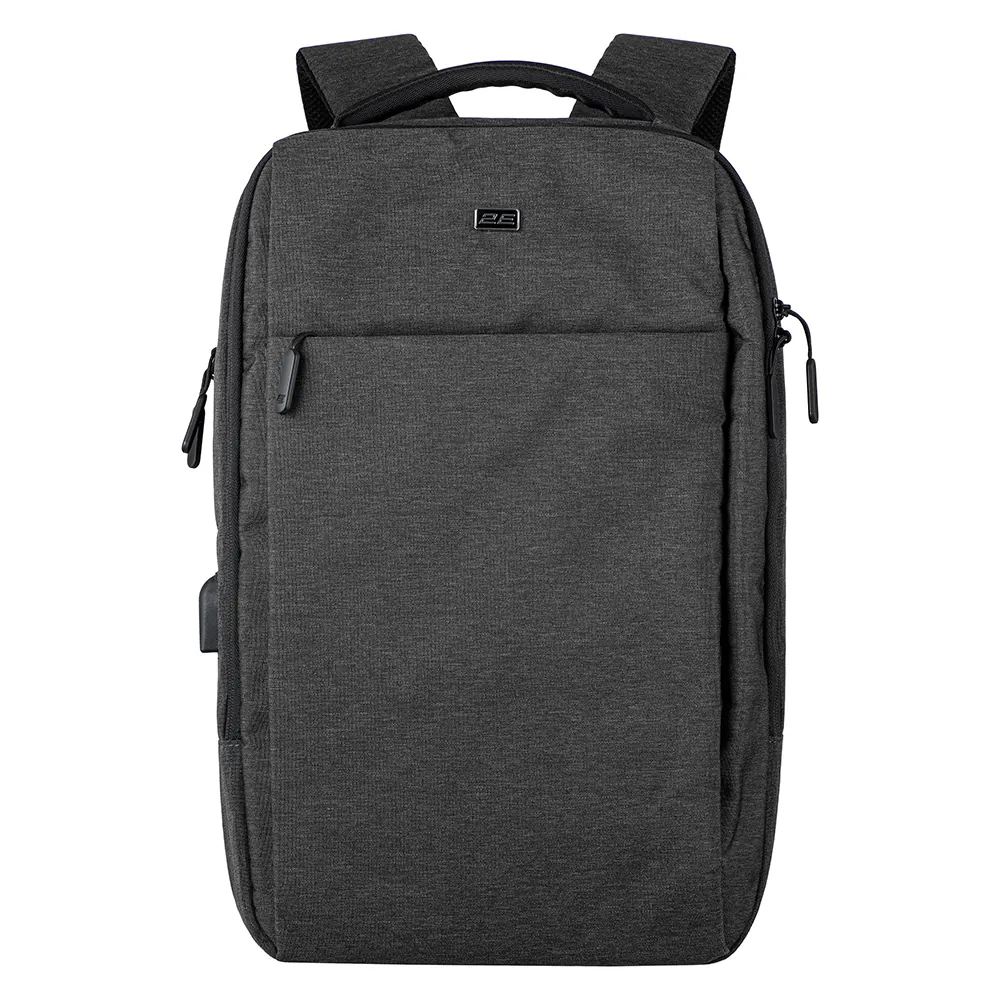 2E Backpack, Melange 16″, Black