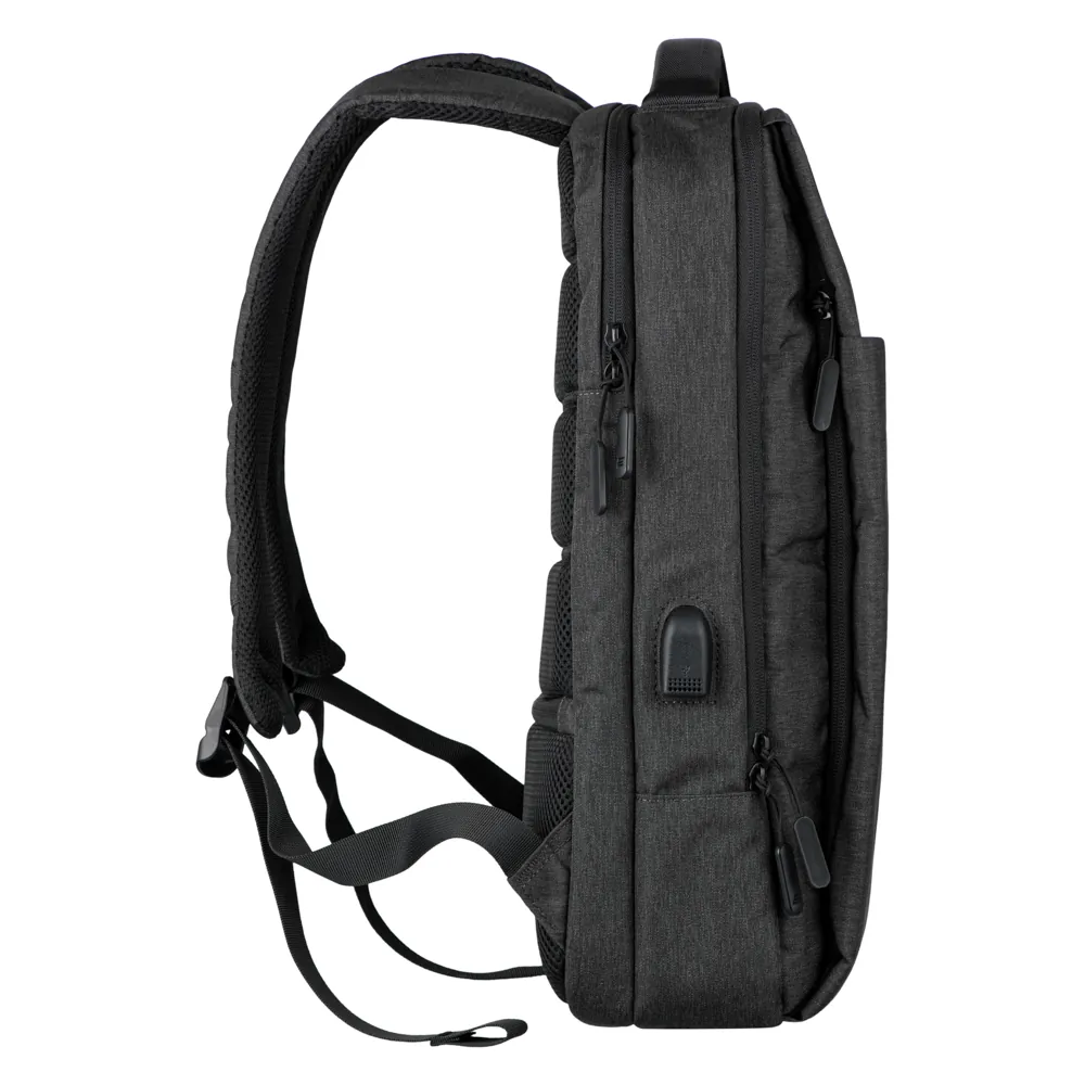 2E Backpack, Melange 16″, Black
