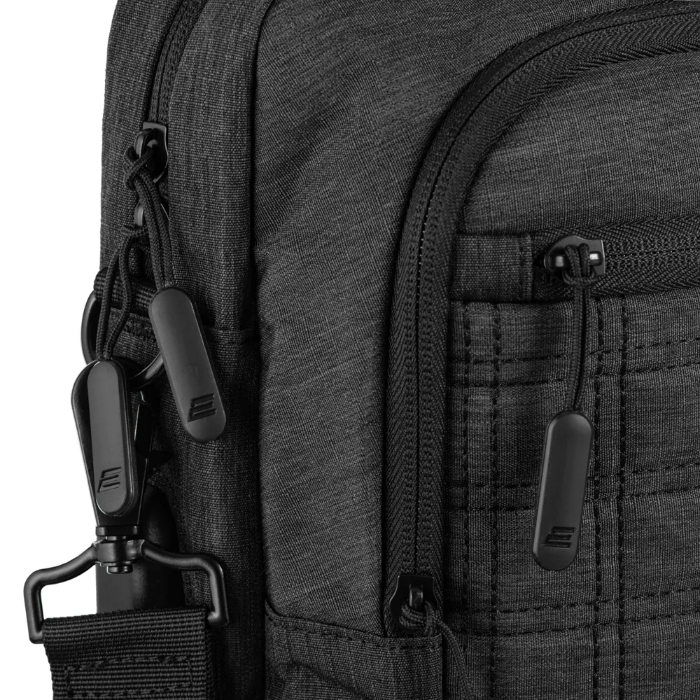 2E Laptop Bag 16″, CrossSquares, Black