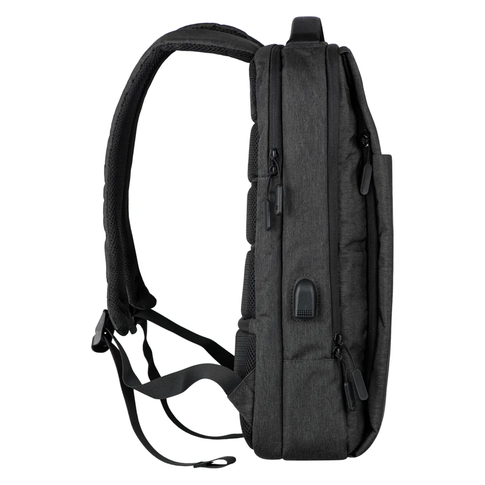 Рюкзак 2E, Melange 17″, чорний