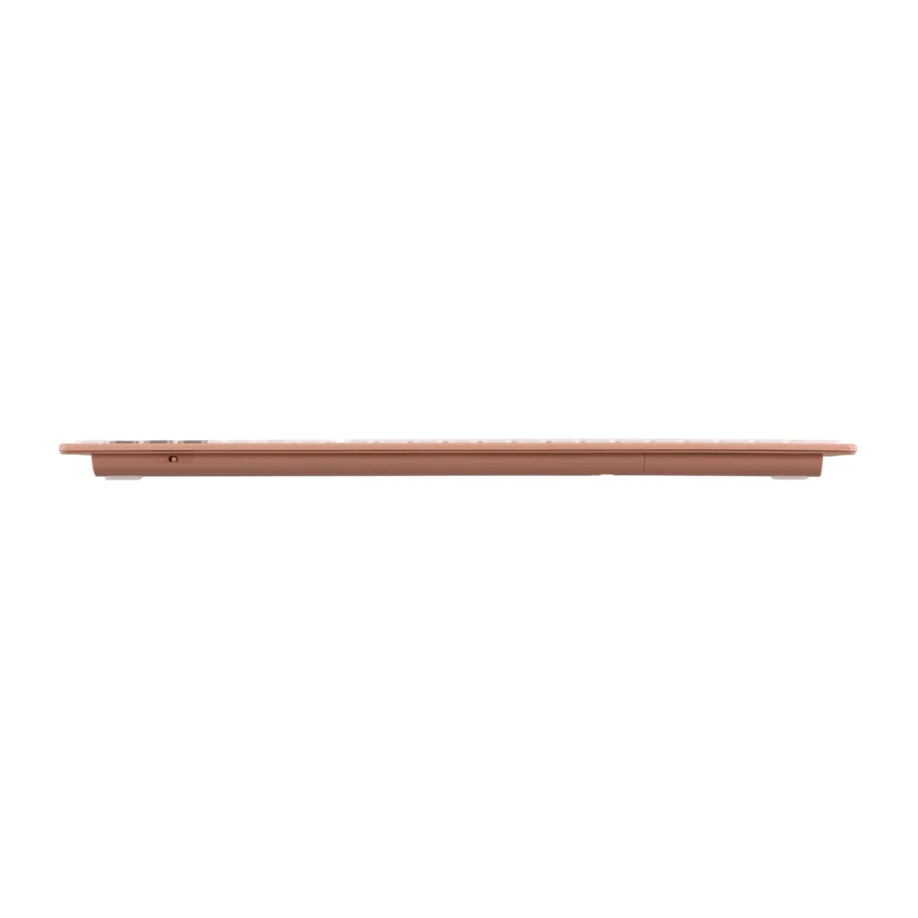 Клавиатура ножничная 2E KS270 109key, WL/BT, EN/UK, розово-белый