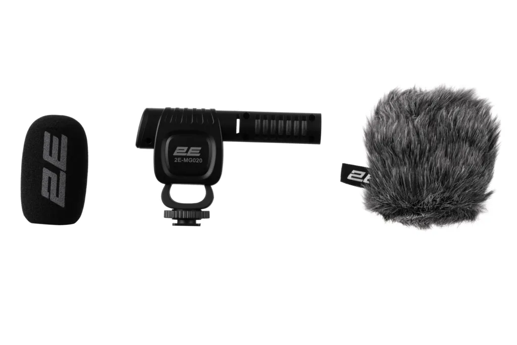 2Е MG020 Shoutgun Mic Pro, on/of, 3.5mm