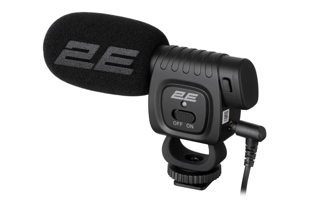 2Е MG020 Shoutgun Mic Pro, on/of, 3.5mm