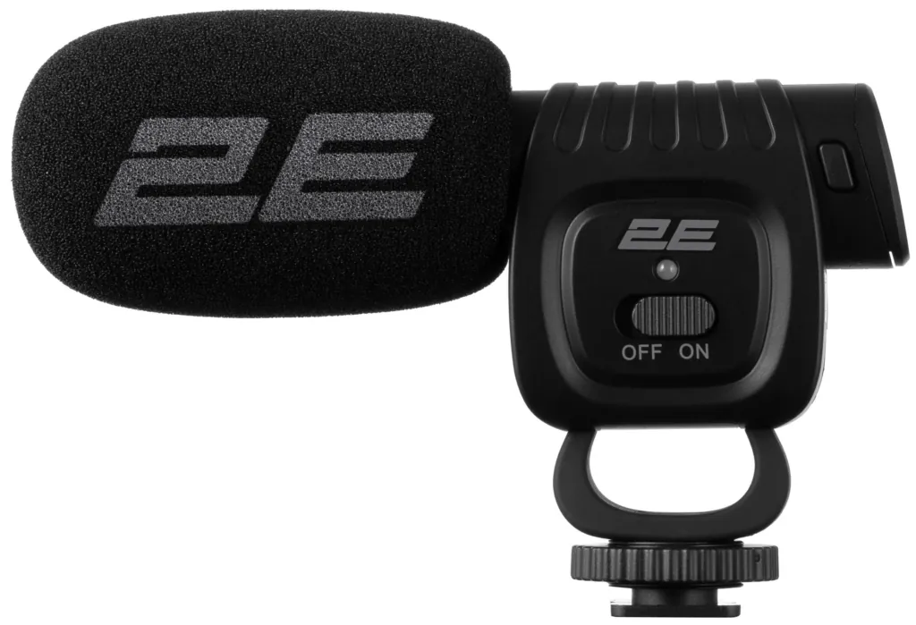 2Е MG020 Shoutgun Mic Pro, on/of, 3.5mm