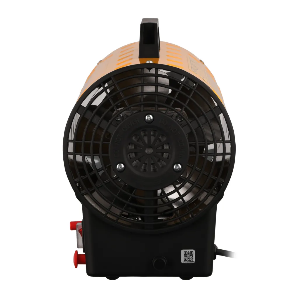 2E Fan Heater gas PowerHeat G15, 15kW, 150m sq, 420m cubic/h, IPX4, yellow