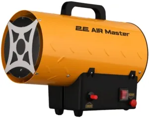 2E Fan Heater gas PowerHeat G15, 15kW, 150m sq, 420m cubic/h, IPX4, yellow