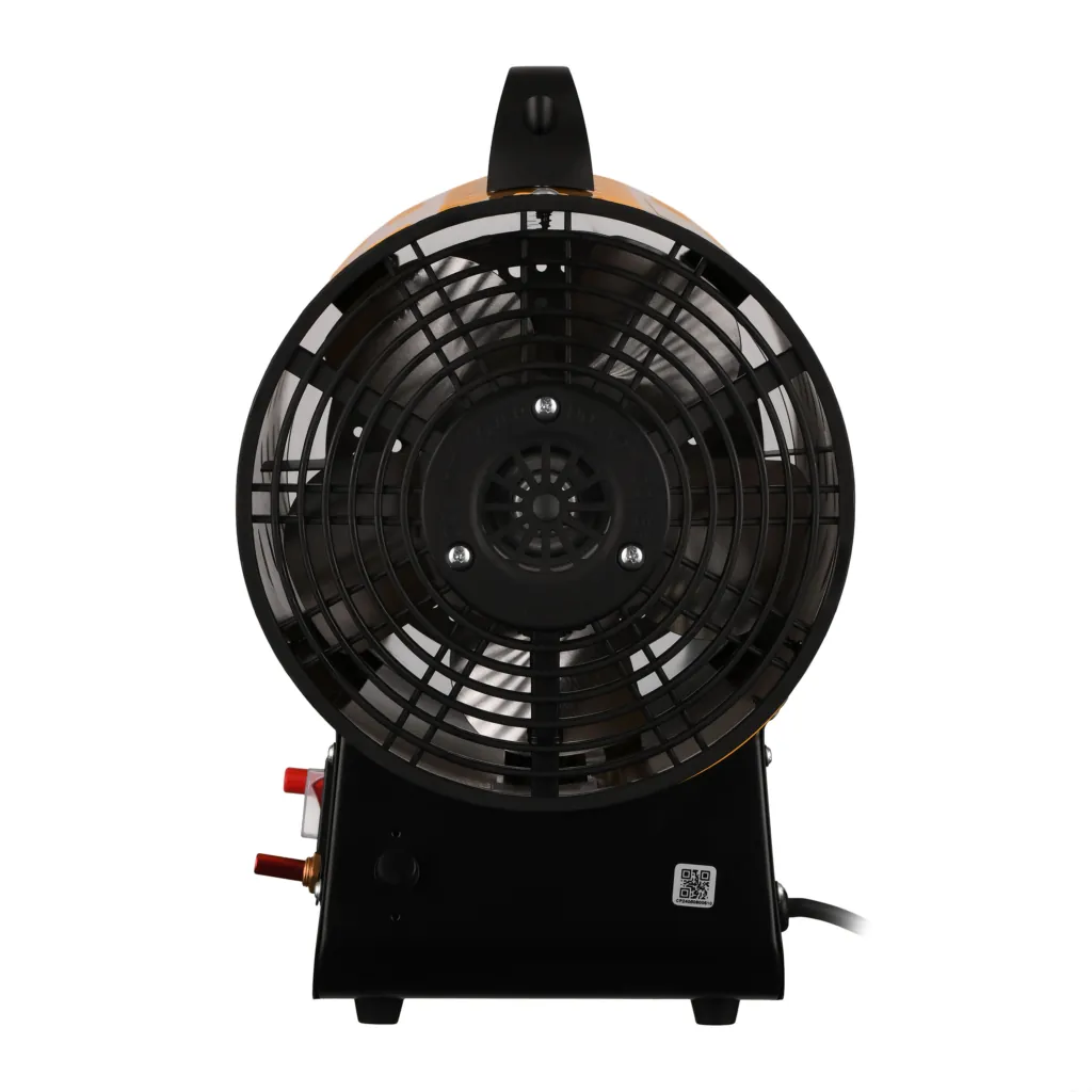 2E Fan Heater gas PowerHeat G30, 30kW, 300m sq, 750m cubic/h, IPX4, yellow