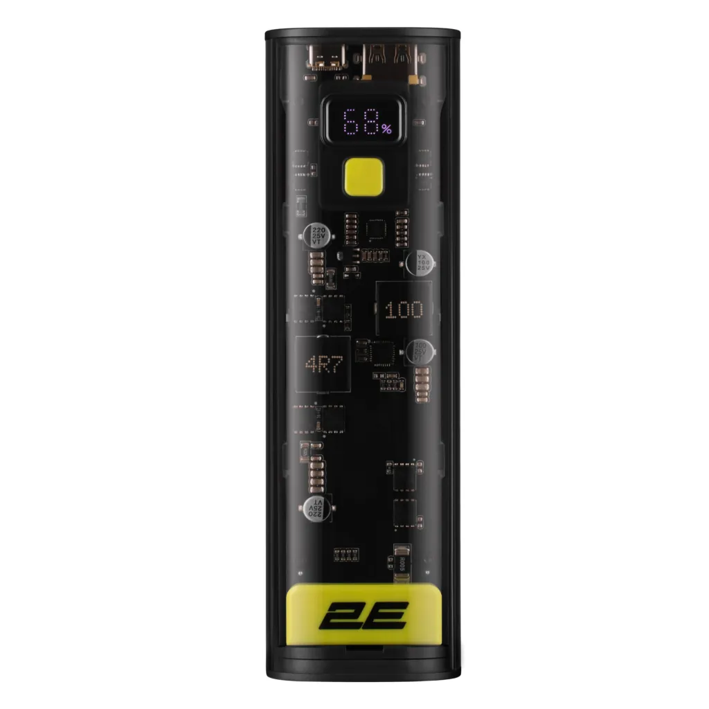 Портативное зарядное устройство Power Bank 2E Сrystal 24000мАч, 100Вт