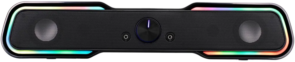 Акустична система (саундбар) 2E PCS101 RGB, 2.0, USB, Black