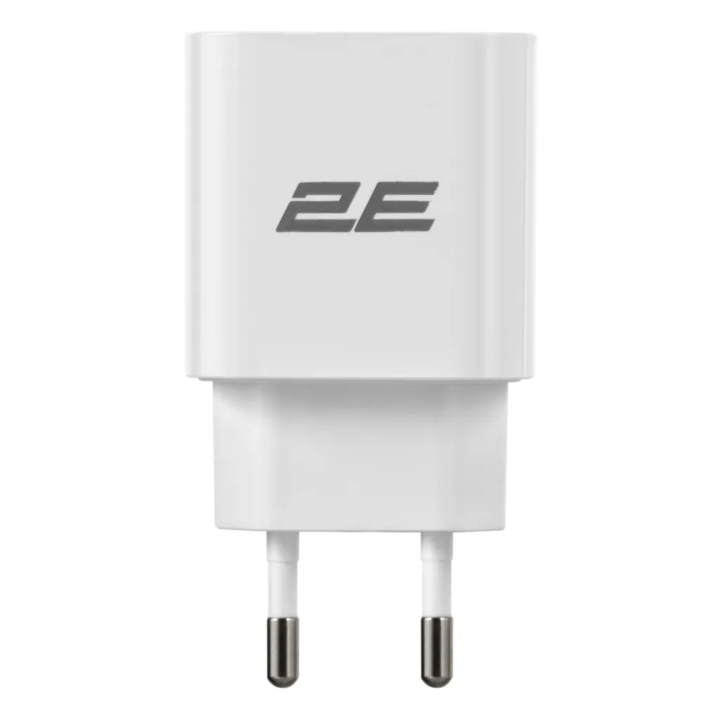 Зарядний пристрій мережевий 2E 30Вт USB-C PD, білий