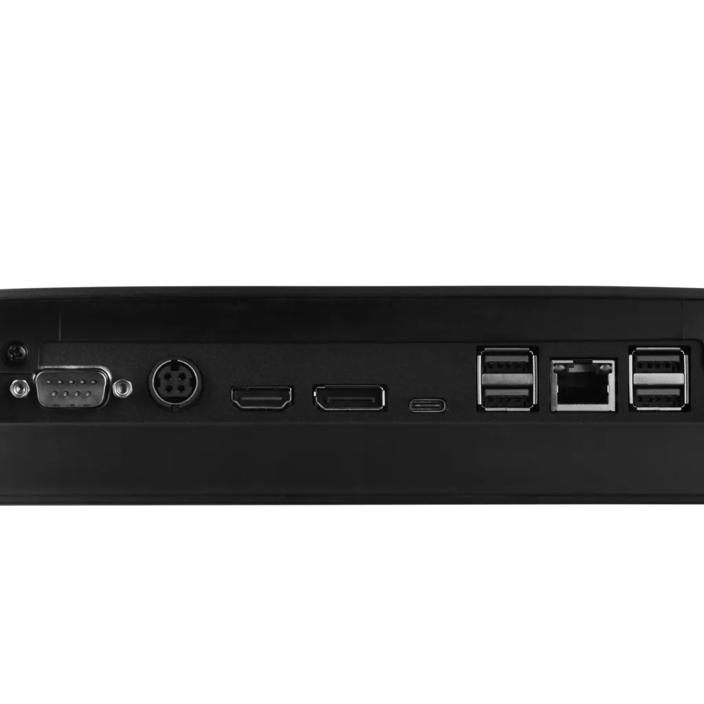 2E Комп’ютер персональний моноблок Rational K6 23.8″ FHD IPS Intel i3-12100, 16Gb, F512GB, UMA, H610, K6.610, 120W, FreeDos, чорний