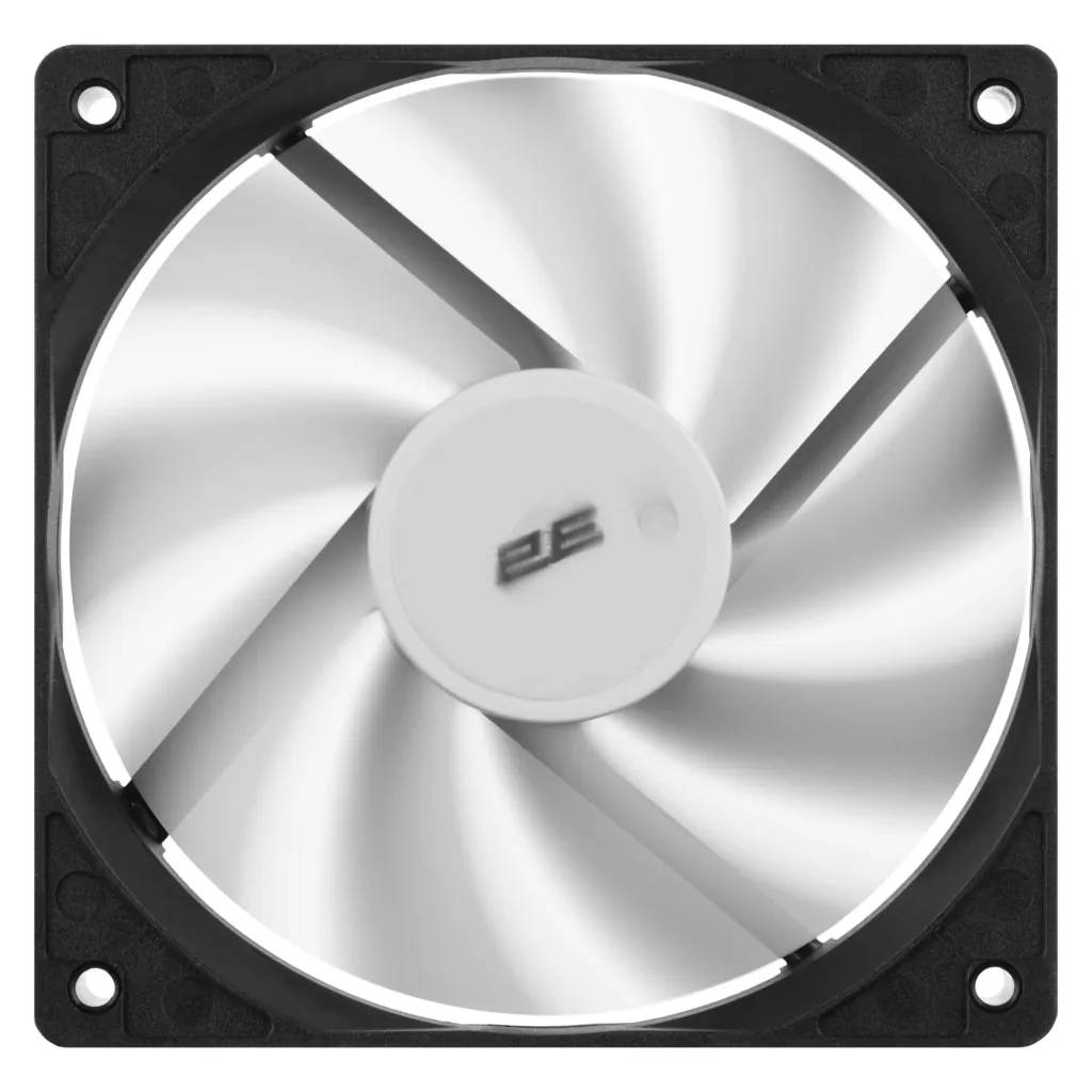 Корпусний вентилятор 2E F120-SN, 120мм, 500-1500rpm, 4pin 24dBa, чорний