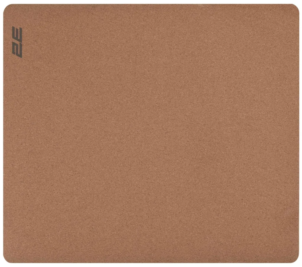 2E Mouse Pad CORK, M(450x400x2mm), brown