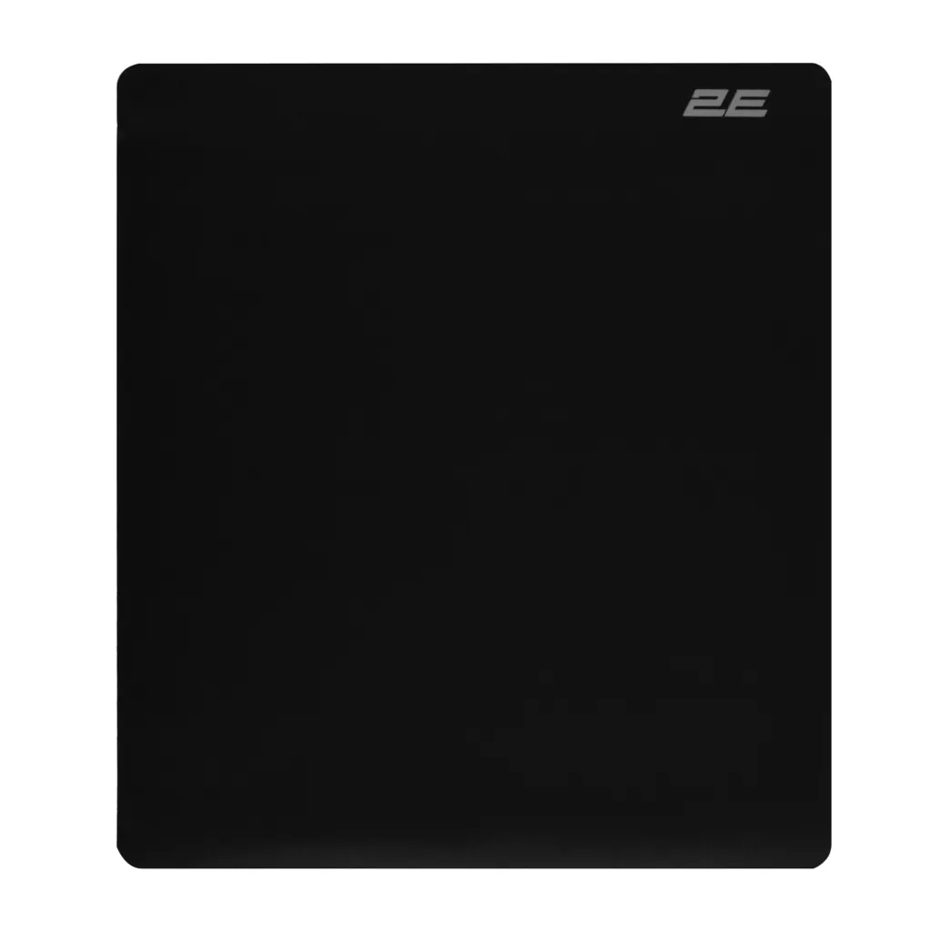 Коврик для мыши 2E SHINY, M(450x400x2мм), чёрный