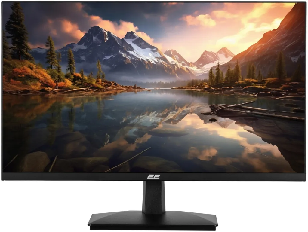 Монитор 2E 23.8″ E2424B D-Sub, HDMI, VA, 100Hz, FreeSync