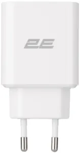 2E Wall Charger 20W USB-C PD, white