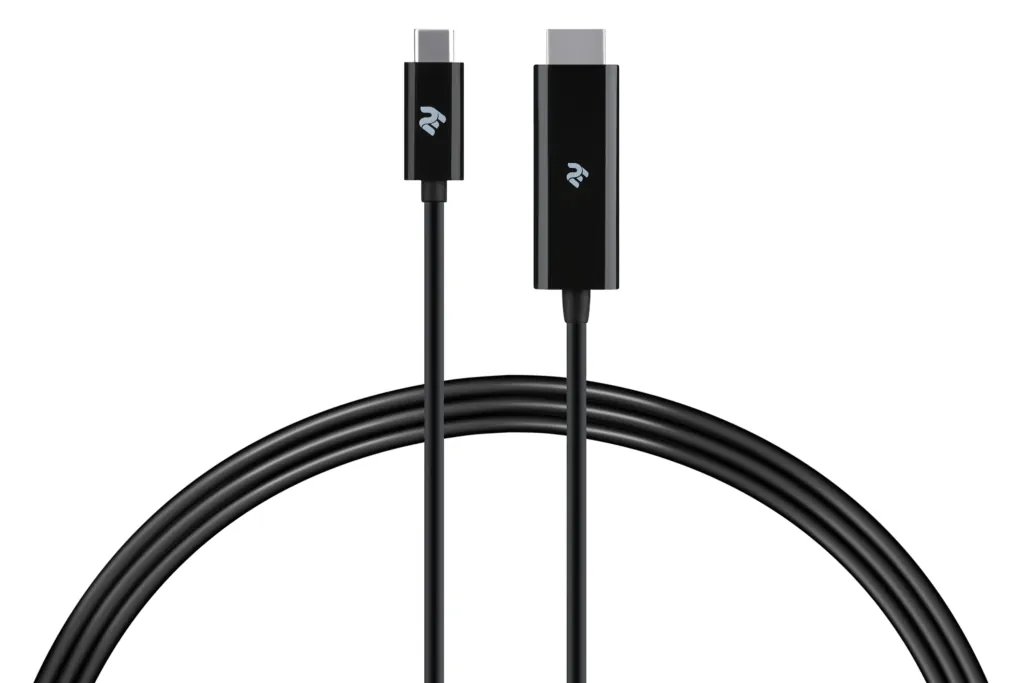 2E Кабель USB-C > HDMI, 1.8м, чорний