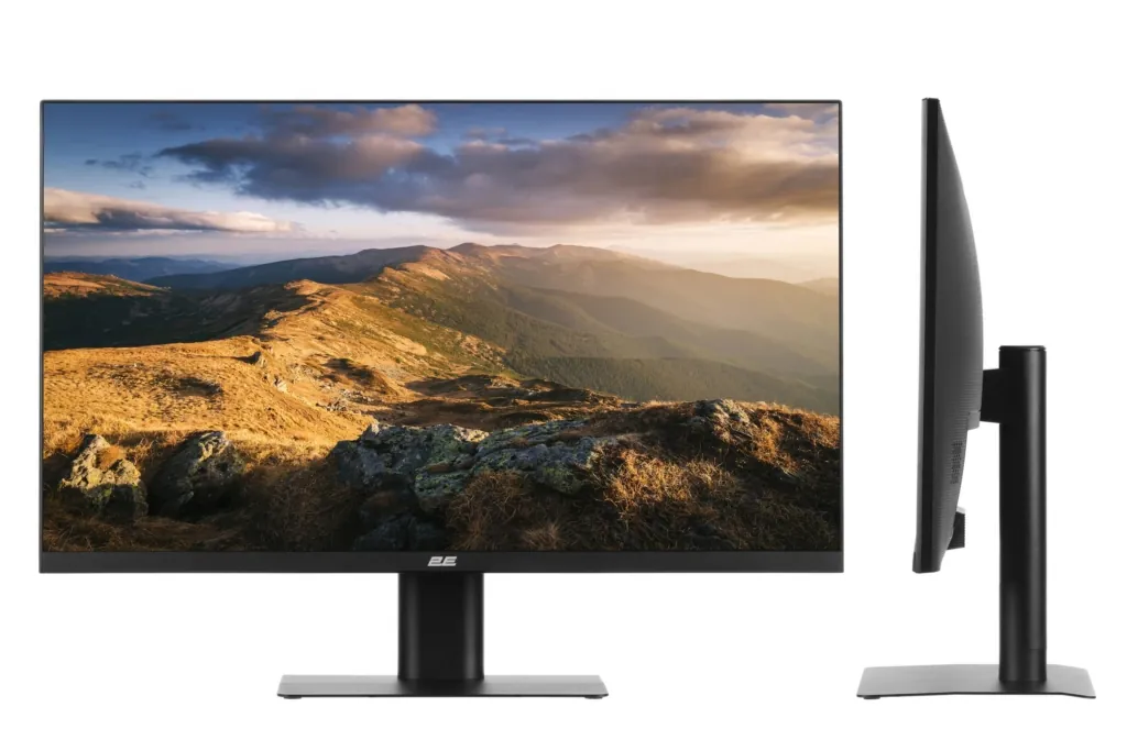 Монитор 2E 23.8″ F2422B D-Sub, HDMI, IPS, 75Hz