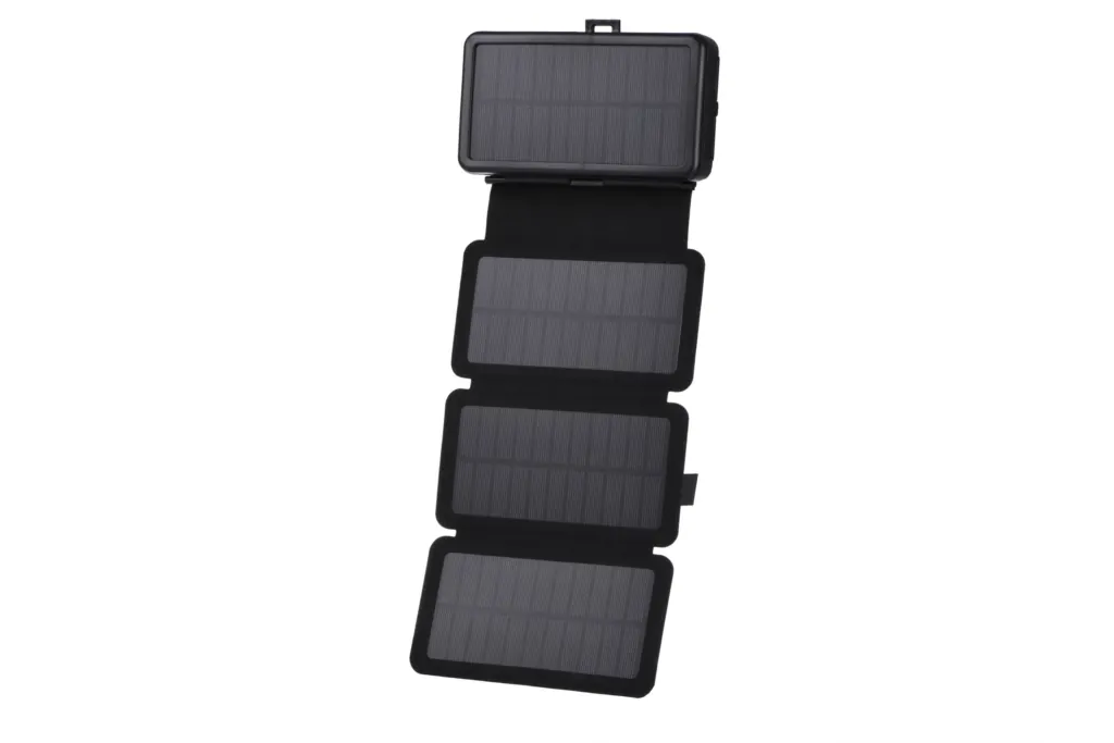2E Power Bank Solar 20000mAh Black