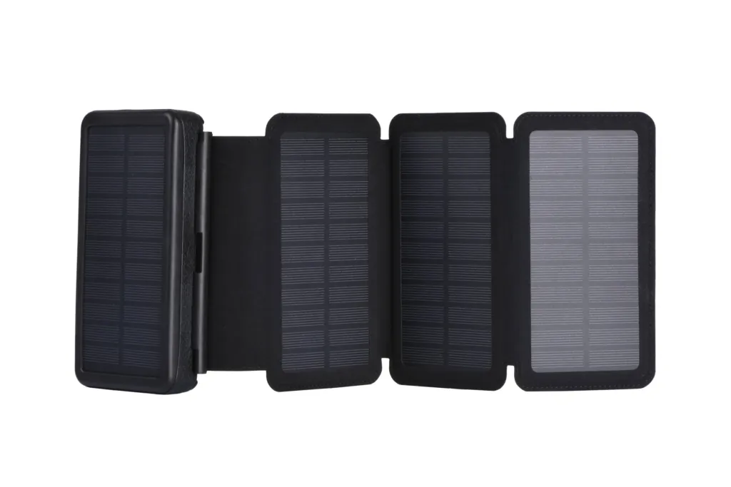 2E Power Bank Solar 20000mAh Black