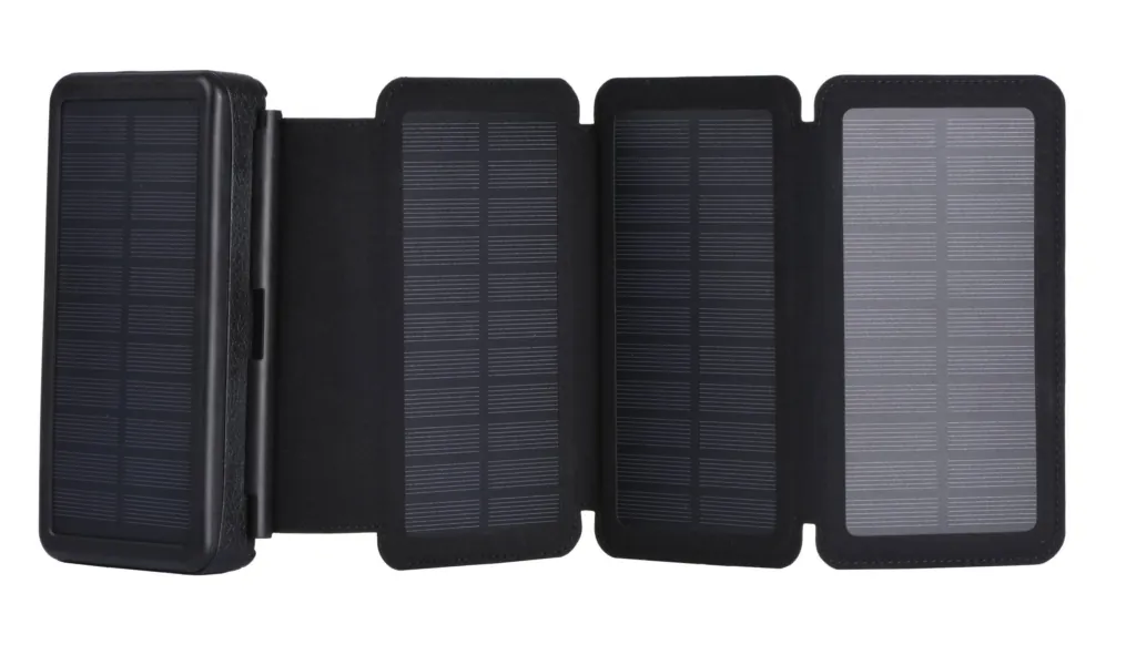 2E Power Bank Solar 20000mAh Black
