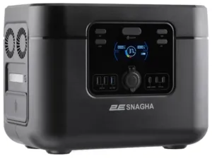 Портативна електростанція 2Е Snagha, 1200 Вт, 1050 Вт/год, швидка зарядка