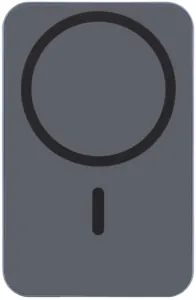 2E Power Bank Wireless QI 5000mAh, 20W, blue