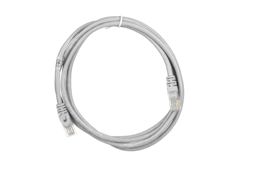 Патч-корд 2E САТ 5e, UTP, 2м, 26AWG, RJ45, 7/0.16, Cu, PVC, сірий