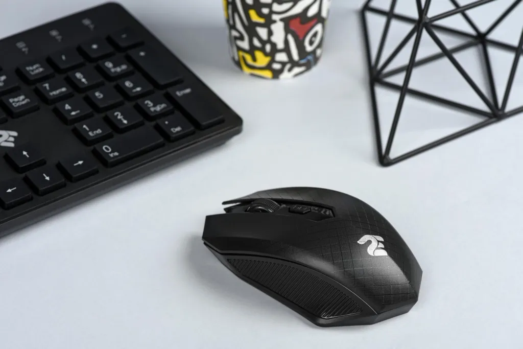 Миша 2E MF203 WL Black