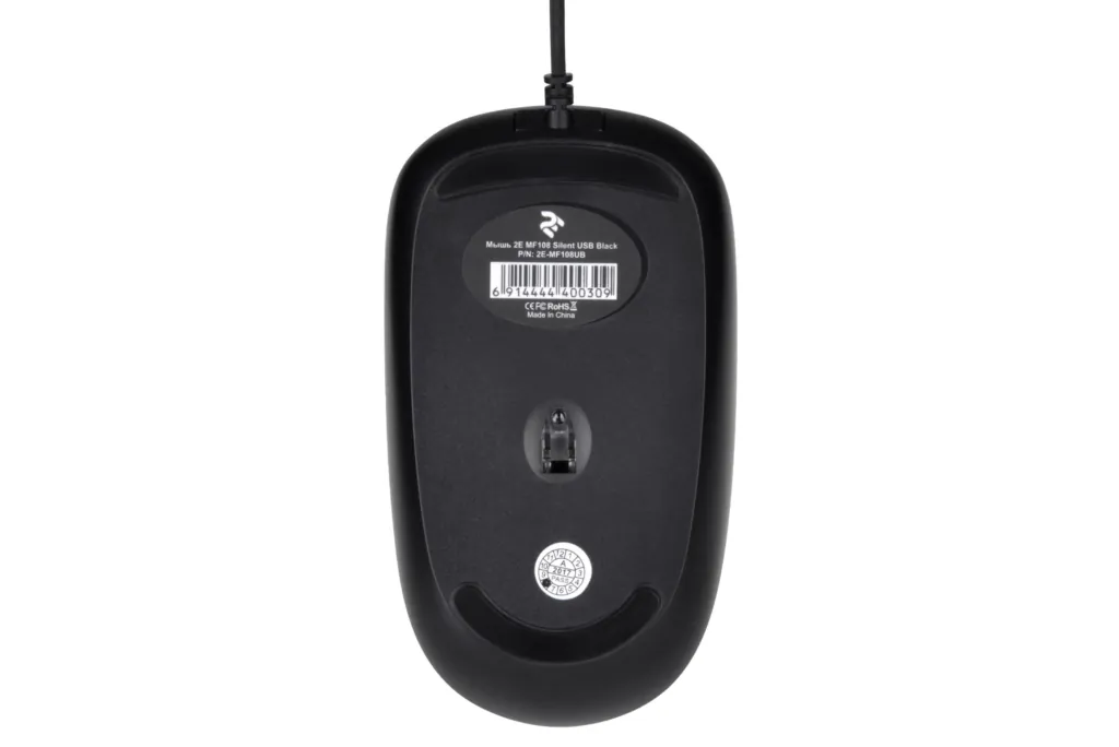 Мышь 2E MF108 Silent USB Black