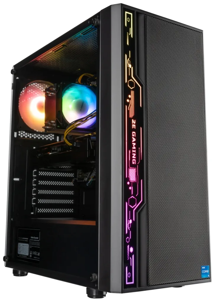 2E 2E PC Complex Gaming AMD R5-5600, 16Gb, F1TB, NVD3060TI-8, B550, G2052, 650W, FreeDos