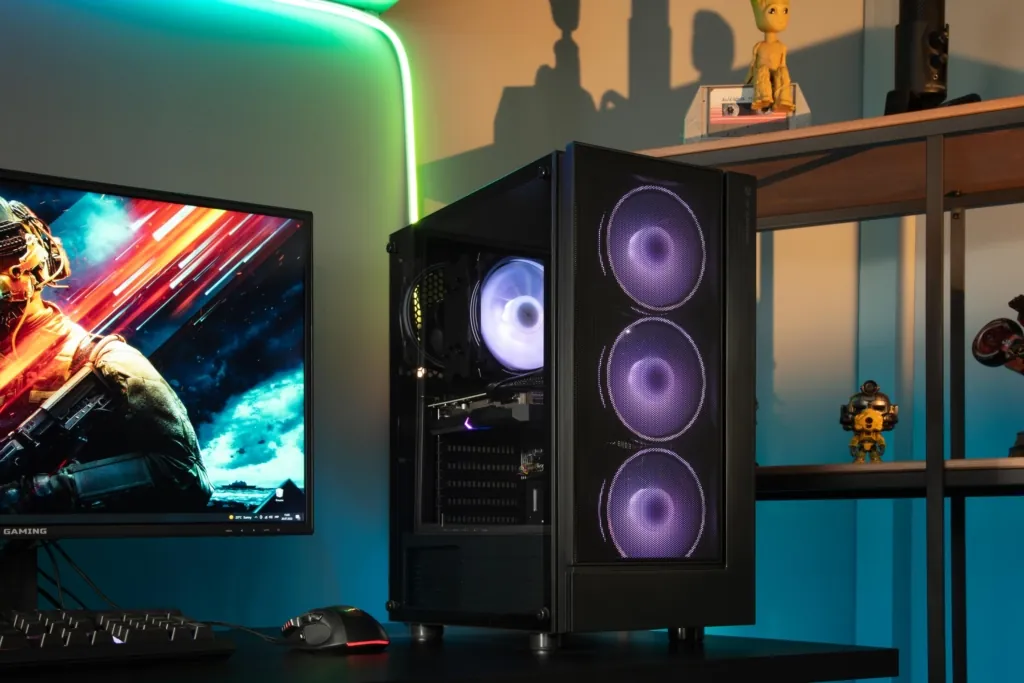 2E 2E PC Complex Gaming AMD R5-5600, 16Gb, F1TB, RX6600-8, B550, G3301, 700W, Win11