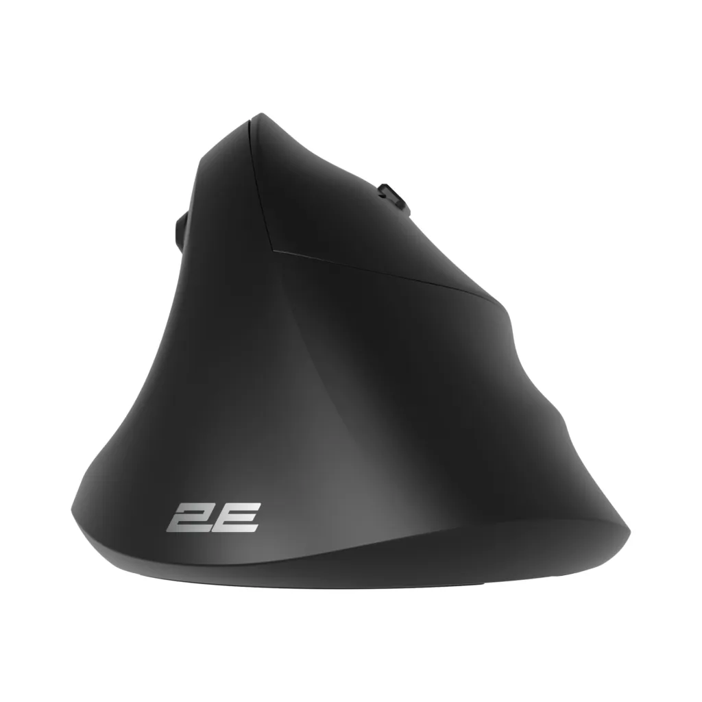Мышь 2E MF325 Silent, WL/BT, вертикальная, чёрный