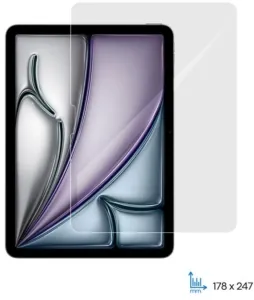 Защитное стекло 2E для iPad Air 11″ (2024-2025), 2.5D, прозрачный