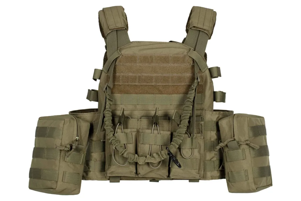 2E Military Plate Carrier Type1, Molle, OD Green