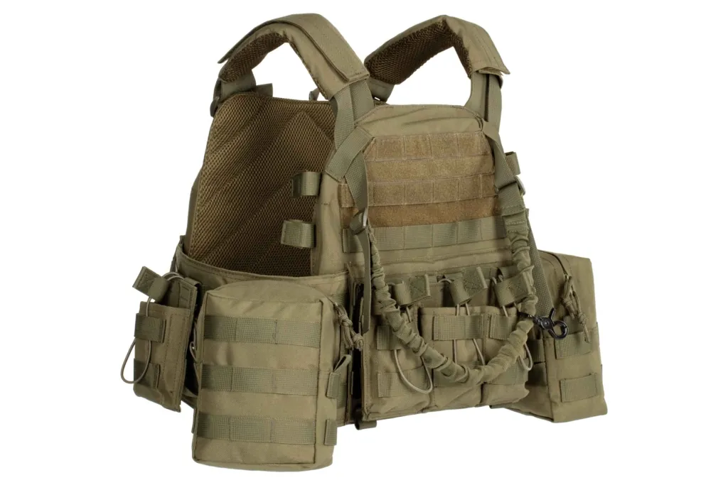 2E Military Plate Carrier Type1, Molle, OD Green