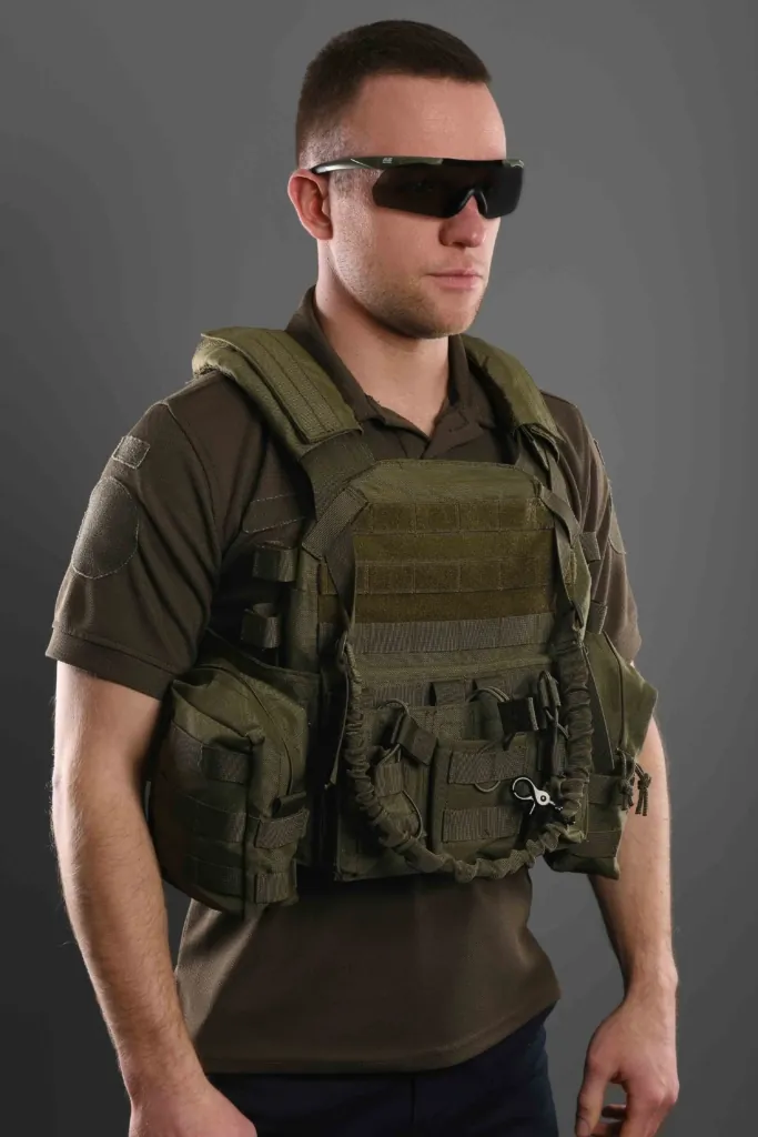 2E Military Plate Carrier Type1, Molle, OD Green