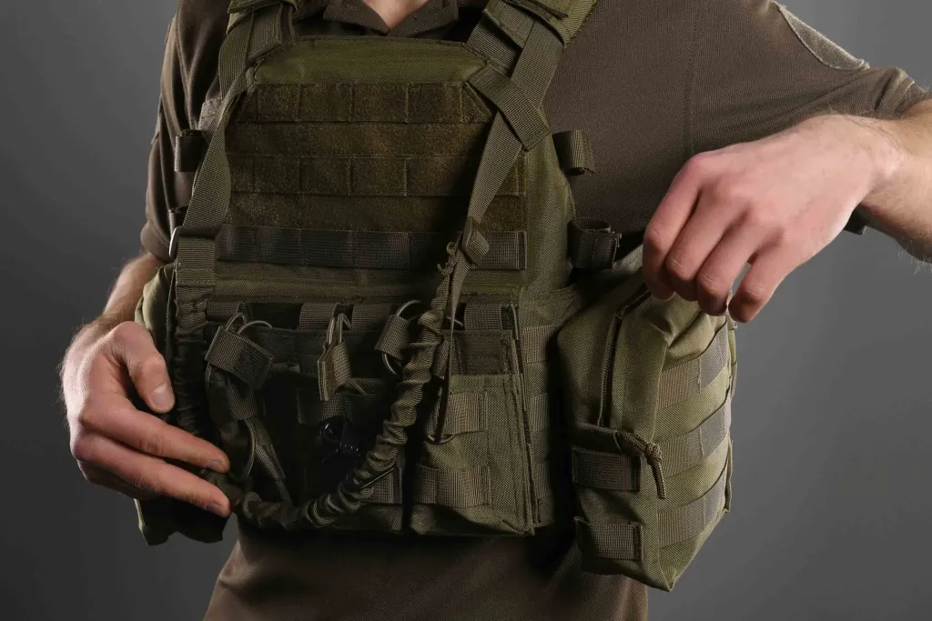 2E Military Plate Carrier Type1, Molle, OD Green