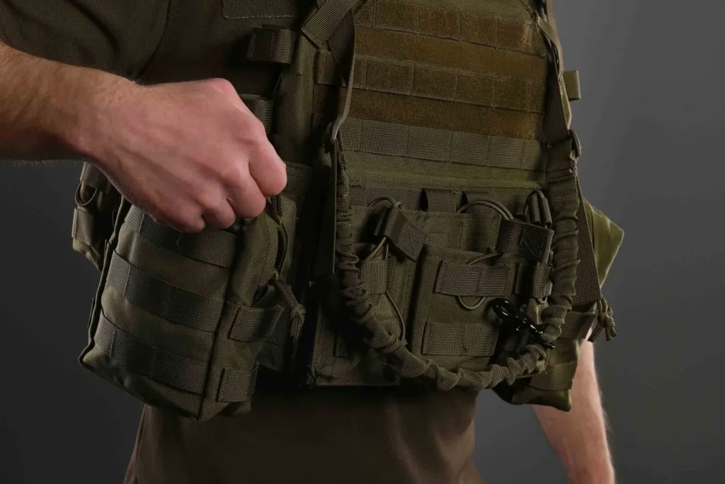2E Military Plate Carrier Type1, Molle, OD Green
