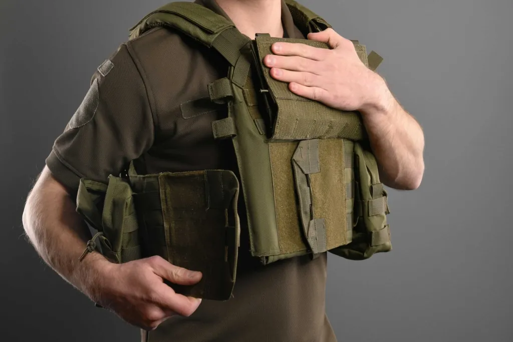 2E Military Plate Carrier Type1, Molle, OD Green