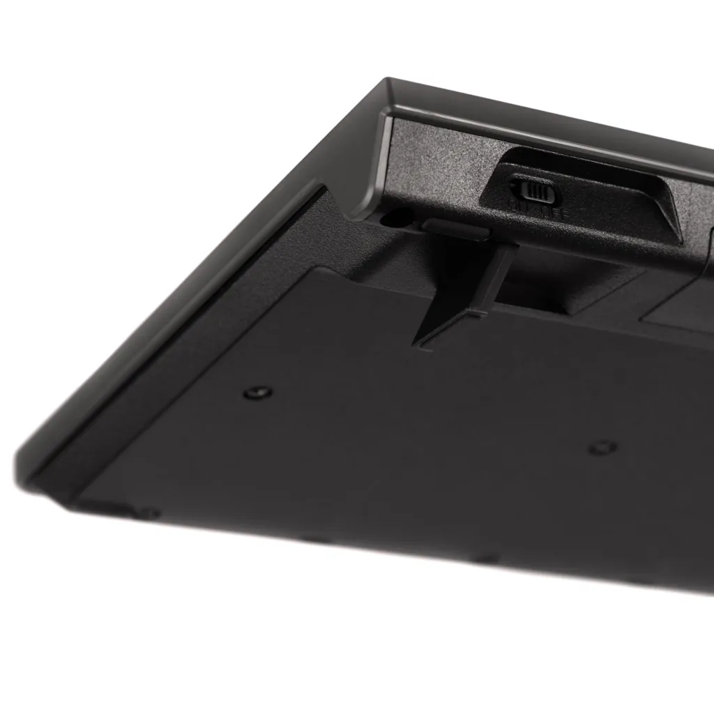 2E Keyboard membrane KS280 120key, WL/BT, EN/UK/RU, silent, black-grey