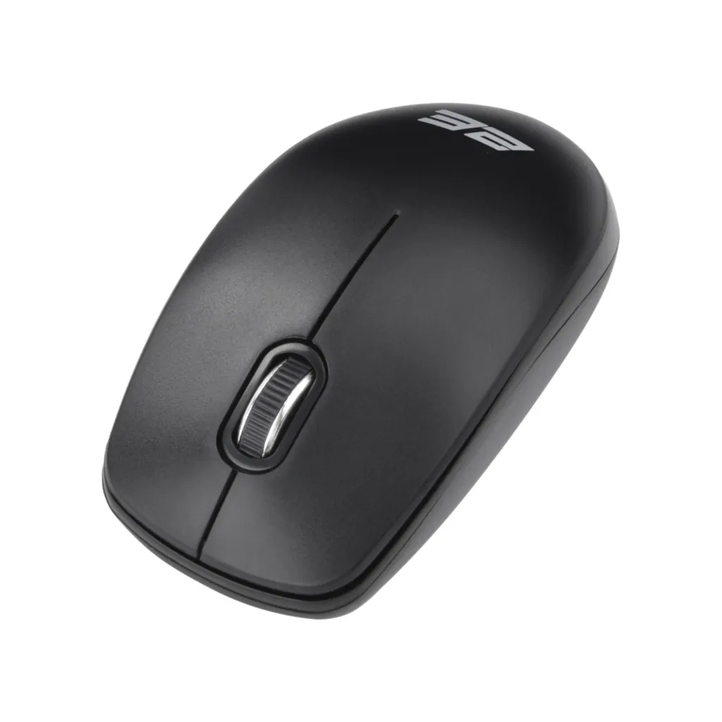 Комплект клавіатура та миша 2E MK410 WL, EN/UK/RU, чорний