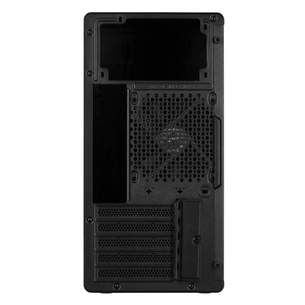 Корпус 2E Credo V285B без БП, 1xUSB3.0, 1х USB 2.0, 1xUSB Type-C, 1×120мм, VGA 300мм, mATX, чёрный