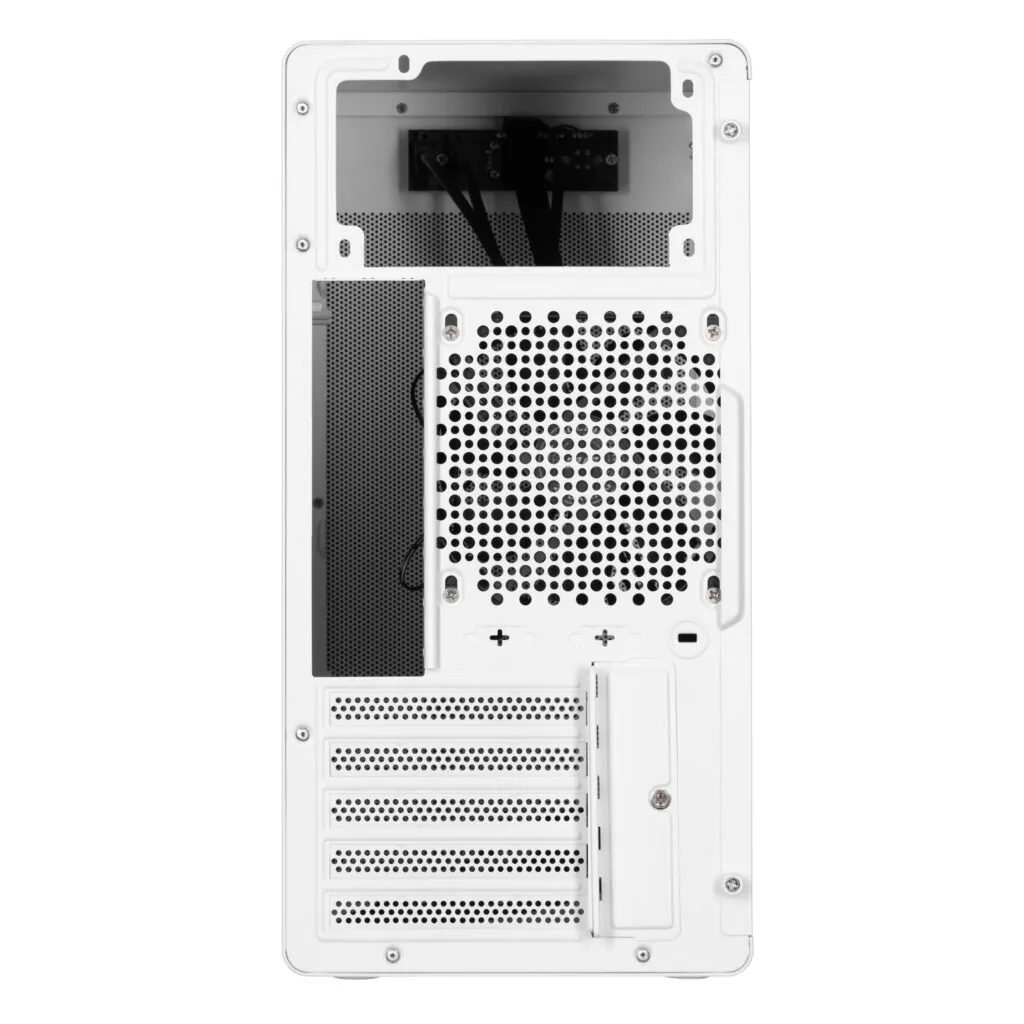 Корпус 2E Credo V285W без БП, 1xUSB3.0, 1х USB 2.0, 1xUSB Type-C, 1×120мм, VGA 300мм, mATX, белый