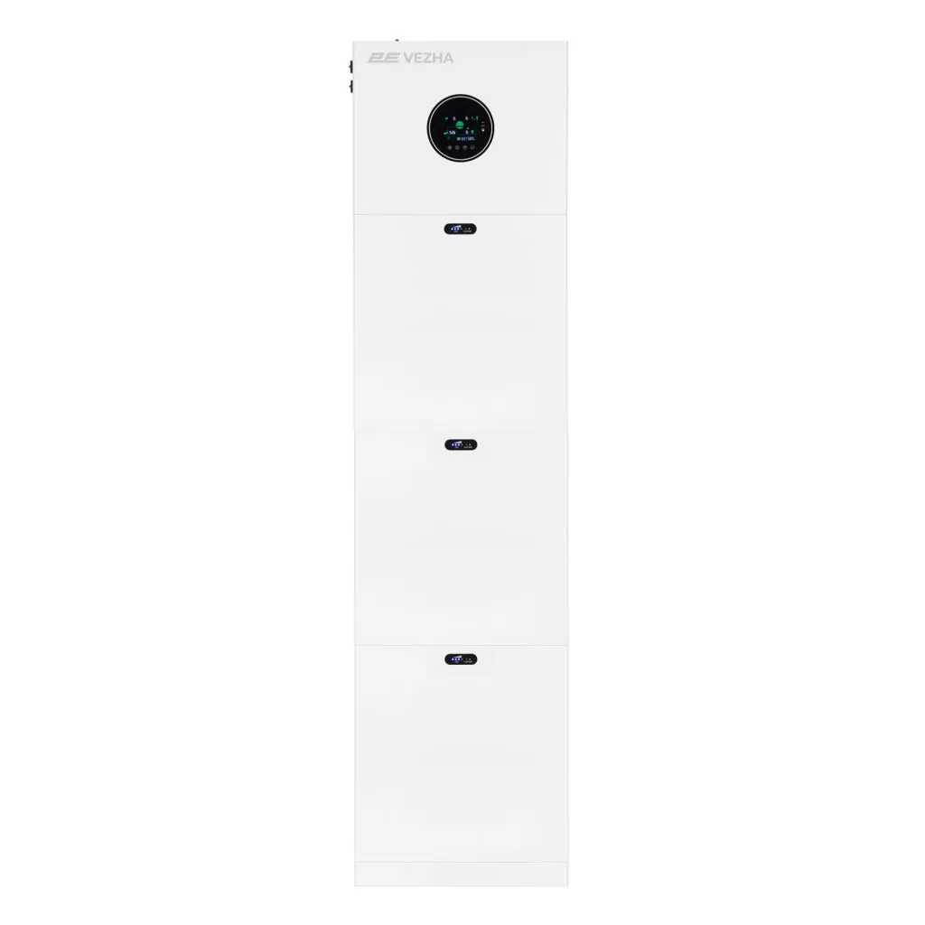 Система резервного живлення 2E PowerWall Vezha, 5000 Вт, 15.36 кВт/год, MPPT 5.5 кВт, WiFi, розширення ємності, паралельне підключення