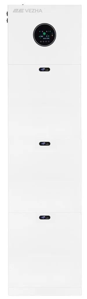 Система резервного живлення 2E PowerWall Vezha, 5000 Вт, 15.36 кВт/год, MPPT 5.5 кВт, WiFi, розширення ємності, паралельне підключення